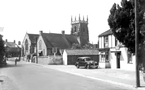 Alford: Alford, the Church c1955