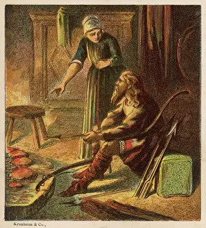 Scolded: ALFRED BURNS THE CAKES