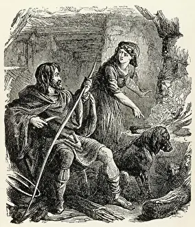 Cakes: Alfred burns the Cakes