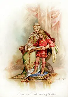 Tuck: Alfred the Great learning to read