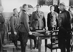 Jodl: Alfred Jodl at the capitulation of the Greek Army, 1941