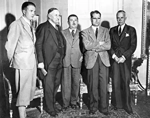 Wied: Alfred Leitgen, Karl Haushofer, Dr. Wagner, Rudolf Hess, Pri