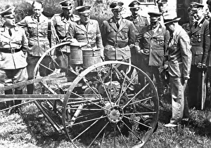 Rosenberg: Alfred Rosenberg during a visit in Ukraine, 1943