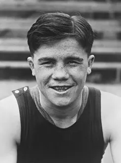 Bantamweight: Alfred Teddy Baldock, after the first match