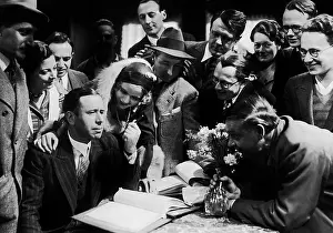 Andersen: Alfred Zeisler during the filming of D-train 13 has delay