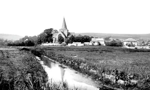 Alfriston: Alfriston, the Church 1894