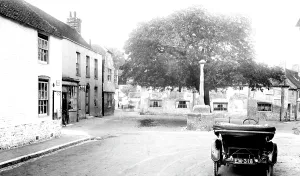 Alfriston: Alfriston, Market Square 1921