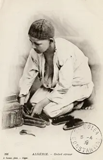 Ouled: Algeria - A Young Ouled Bootblack