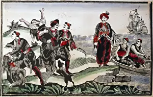 Canstoria: Algerian pirates kidnapping a girl