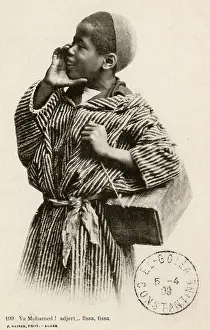 Bootblack: Algerian Shoeshine Boy