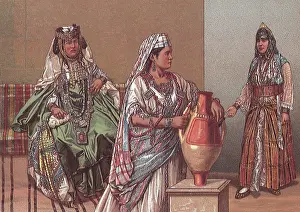 Headdresses: Three Algerian Women