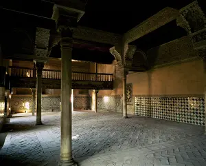 Alhambra: The Alhambra. 14th Century. Mexuar. Granada. Andalusia. Spai