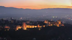 Comares: Alhambra, Granada, Andalusia, Spain
