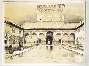 Myrtle: The Alhambra of Granada. Arrayanes or Myrtle