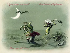 Cower: Alice, Where Art Thou, Christmas card