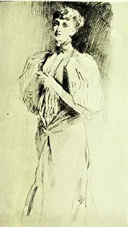 Sargent: Alice Meynell, writer, by John Singer Sargent
