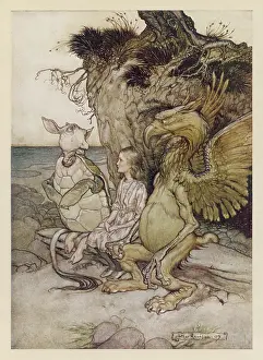 Gryphon: Alice, Mock-Turtle, Grypho