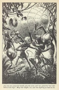 Abducted: Alien abduction scene