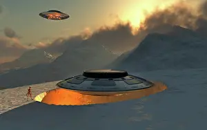 Swabia: Alien activity in the Antarctic, the site of the