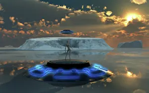Iceberg: Alien activity in the Antarctic, site of the top