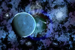 Cosmic: An alien exoplanet orbiting its distant sun