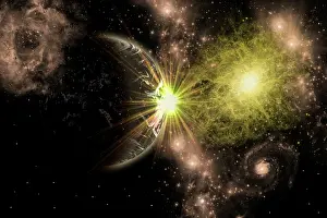 Universe: An alien exoplanet solar system