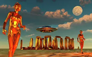 Spooky: Alien interdimensional beings recharge their vehicles at ?