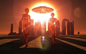 Spooky: Alien interdimensional beings recharge their vehicles at ?