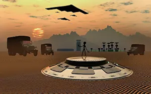 Aliens: Alien landings are a common occurrence in the infamous Area