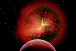 Nebular: An alien planet and its nebulous Sun