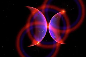 Universe: An alien trinary solar system
