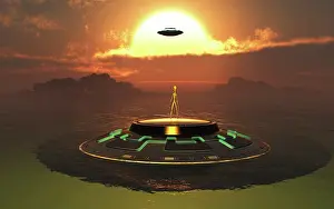 Anthropomorphic: Alien USO's emerging from Earth's watery depths