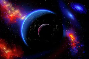 Cosmic: An alien world and its moon