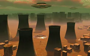 Refinery: Aliens visiting a nuclear power station