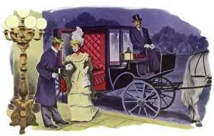 Alighting: Alighting from Carriage