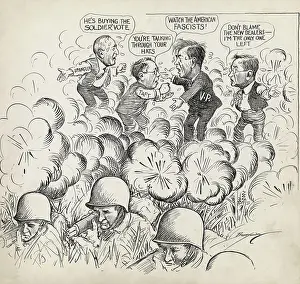 Quarreling: All One Front, All One War, by Clifford Berryman