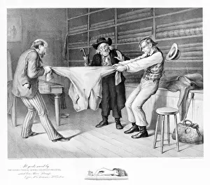 C1877: All goods sewed by the Double Thread Sewing Co's. patent pro