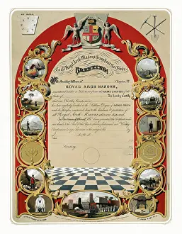 Freemasons: To all royal arch masons throughout the globe, greeting!