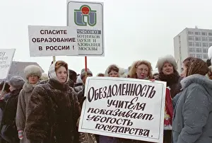 Teachers: All-Russian strike of education workers