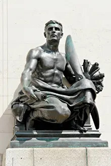 Toft: Allegorical figure, Hall of Memory, Birmingham