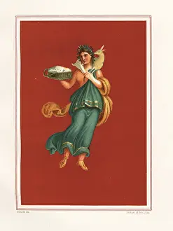 Regio: Allegorical figure of Spring from the west