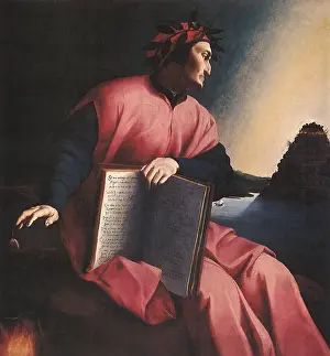 Contemplating: Allegorical Portrait of Dante