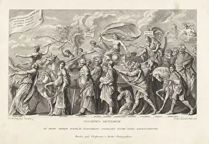 Avarice: Allegorical procession of the Triumph of Wealth