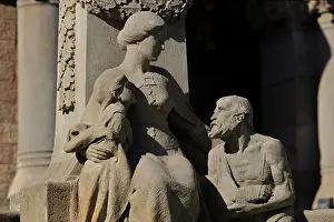 Guinardo: Allegory of Charity sculpture, Administration
