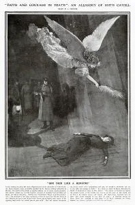 Cavell: An allegory of Edith Cavell