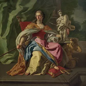 1747: Allegory of the nobility of the Order of Saint John