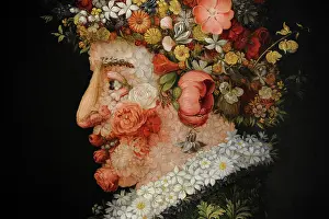 Artes: Allegory of Spring, ca.1563, by Giuseppe Arcimboldo