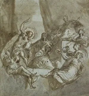 Bodycolour: Allegory of Venice