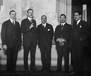 Lcgr1409: Allen Welsh Dulles (2nd from left) as chief of