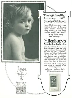 Allenburys: Allenburys Infant Food Advertisement